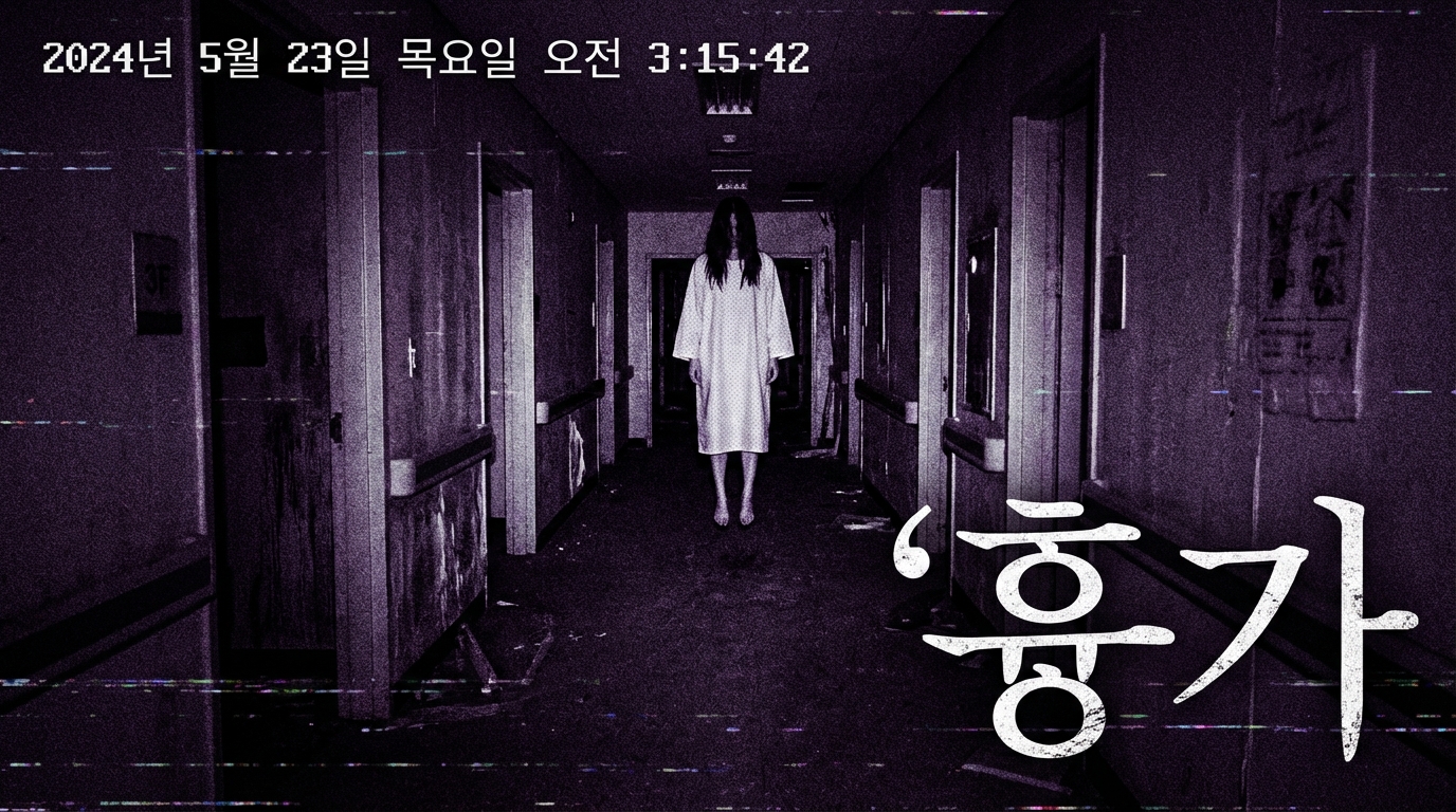 폐병원 CCTV에 찍힌 것... 경비원은 다음 날 사표를 냈다