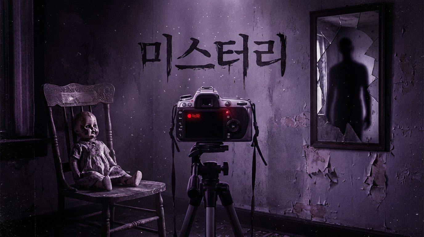 폐가 촬영장에서 스스로 움직인 소품들, 카메라가 찍은 마지막 장면