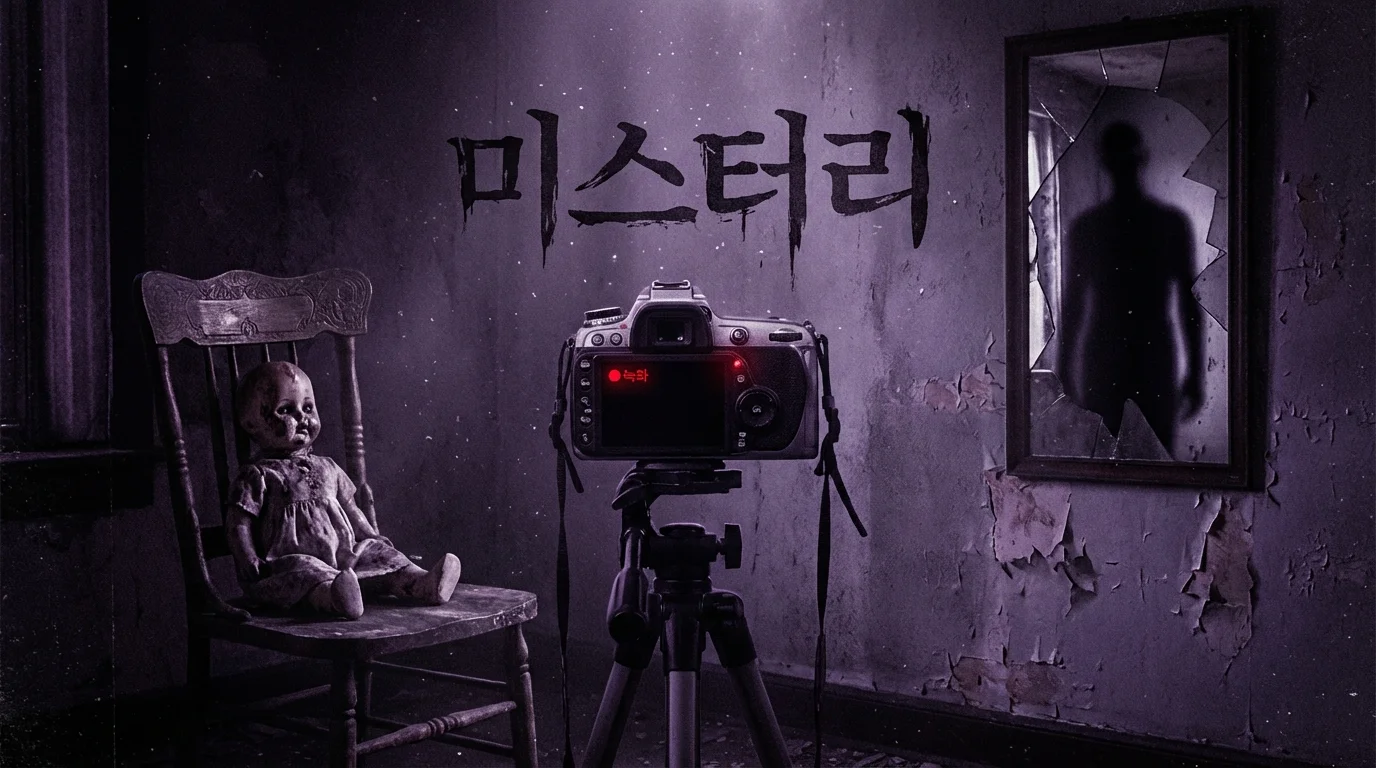 폐가 촬영장에서 스스로 움직인 소품들, 카메라가 찍은 마지막 장면