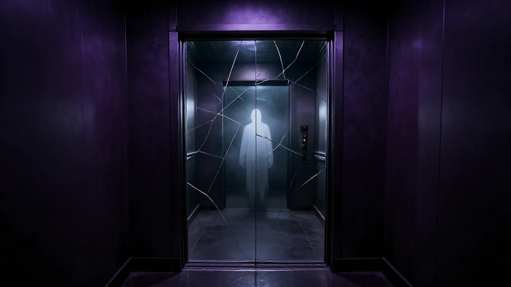 아파트 엘리베이터 거울, 절대 자정에 보지 마세요