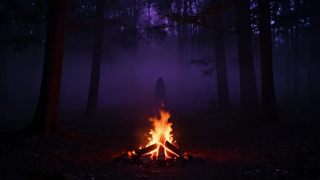 캠핑장 텐트 안에서 시작된 빙의... 그 목소리는 내 것이 아니었다