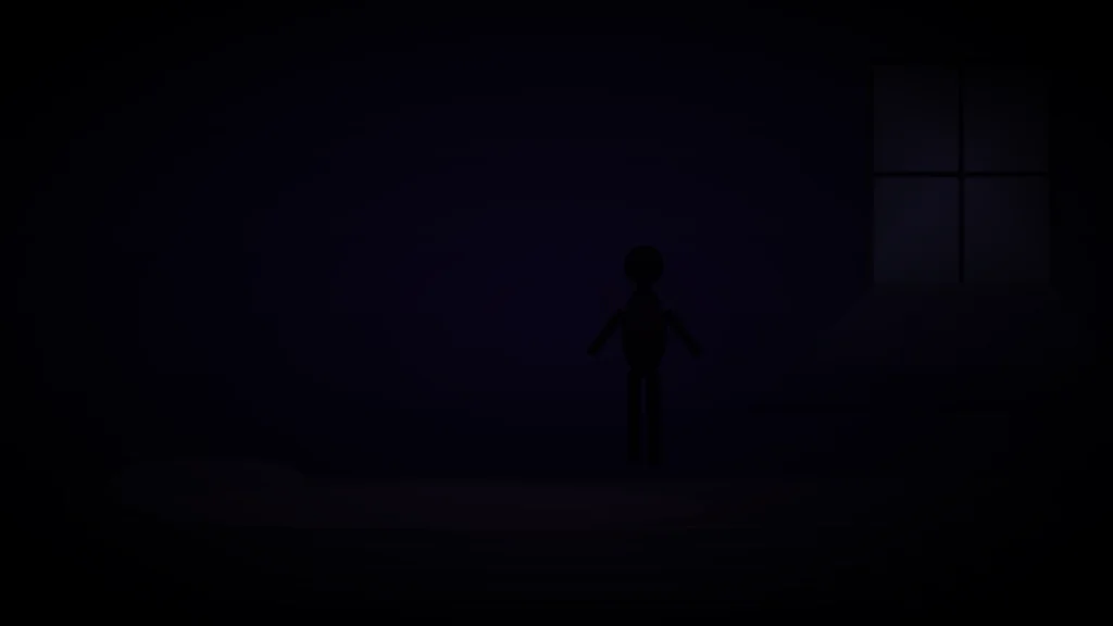 가위눌린 그 순간, 침대 발치에 서 있던 그것