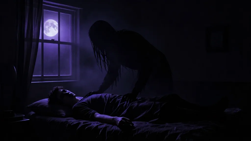 눈은 떠지는데 몸이 굳어버렸습니다... 그리고 속삭임이 들렸습니다