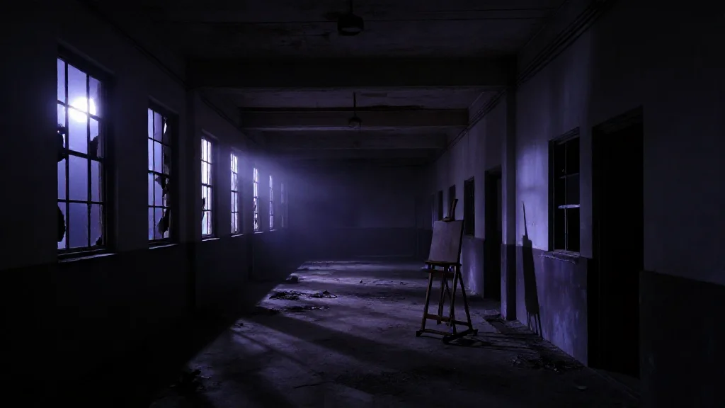 폐교 3층 미술실, 그날 밤 캔버스에 그려진 것은 내 얼굴이었다