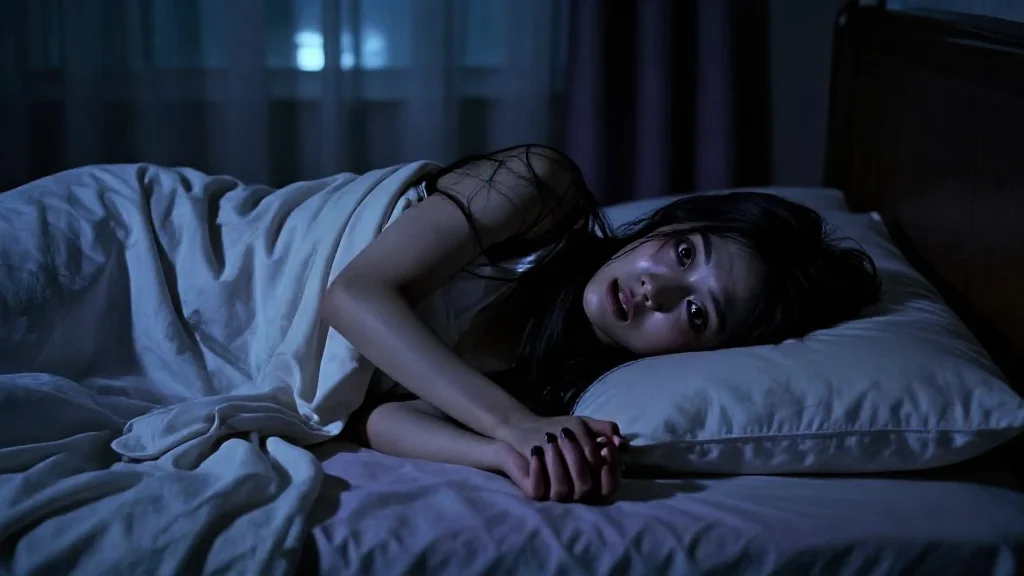 가위눌릴 때마다 손목에 새겨지는 다섯 손가락 자국
