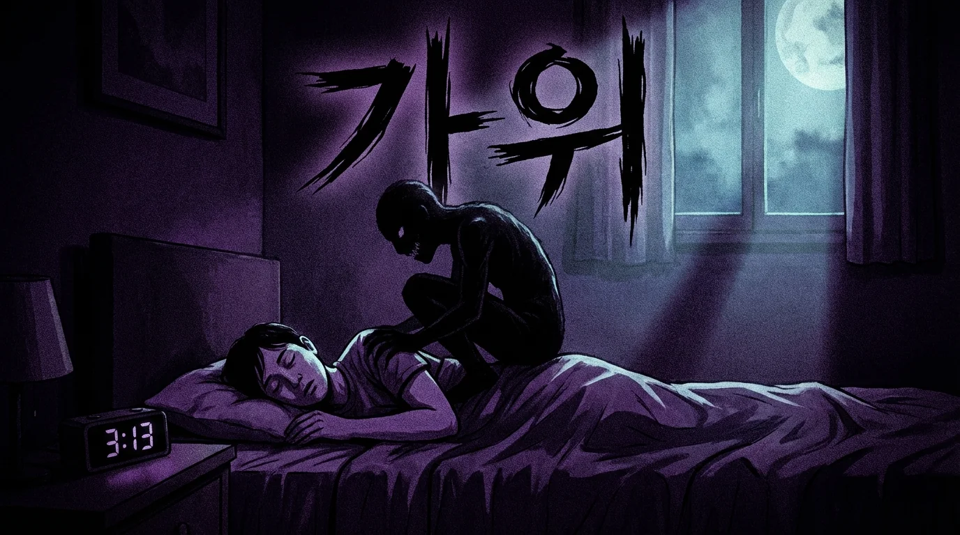 새벽 3시, 가슴 위에 올라탄 검은 그림자의 정체
