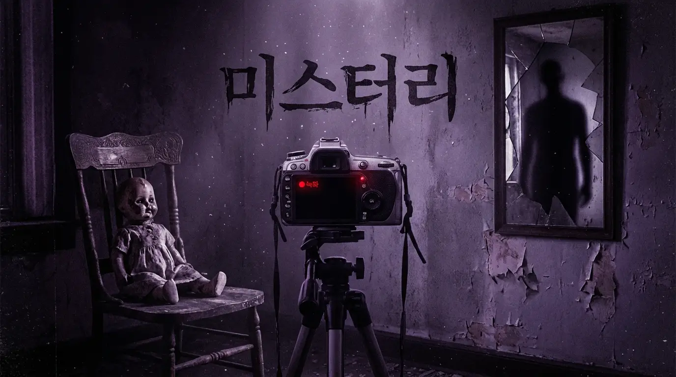 폐가 촬영장에서 스스로 움직인 소품들, 카메라가 찍은 마지막 장면