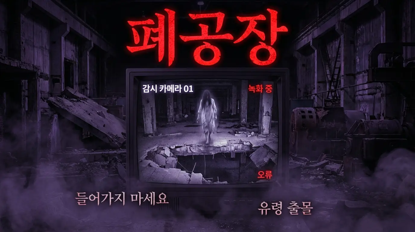 폐공장 야간 경비원이 CCTV로 목격한 것, 3층은 없는 층이었습니다