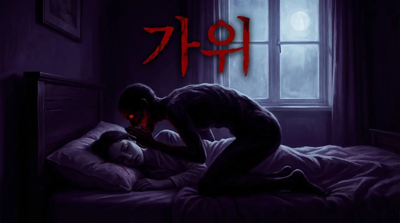 새벽 2시, 베개 옆에서 들려온 속삭임... 눈을 뜨면 안 됩니다