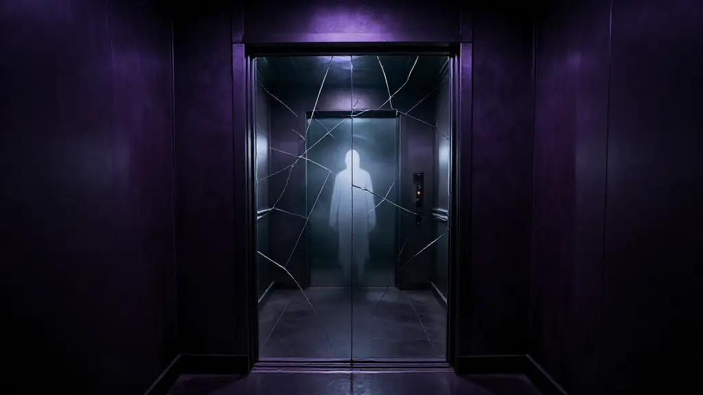 아파트 엘리베이터 거울, 절대 자정에 보지 마세요