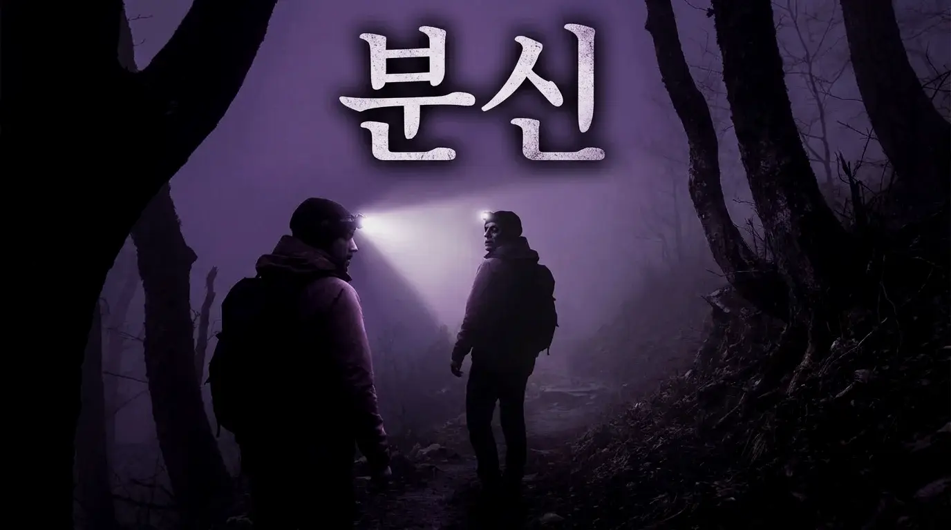 거울 속이 아닌 복도 끝에 내가 서 있었다