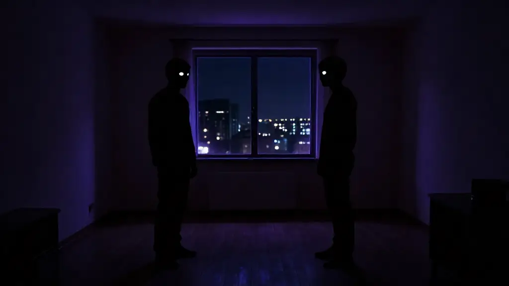 퇴근하고 집에 돌아왔는데, 나는 이미 집에 있었다